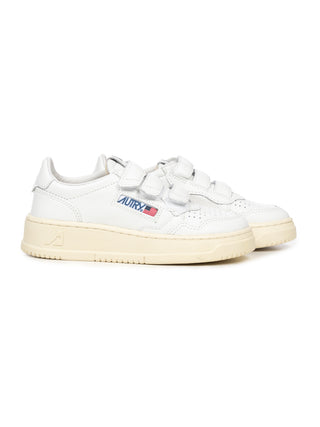 Medalist Kids Sneaker Kidsstripes Low aus Leder - Weiß