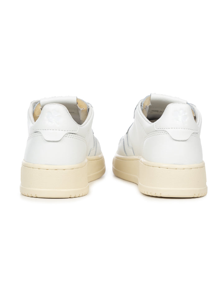 Medalist Kids Low Sneaker aus Leder - Weiß