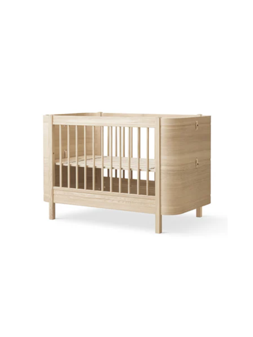 Wood Mini+ Babybett - Eiche