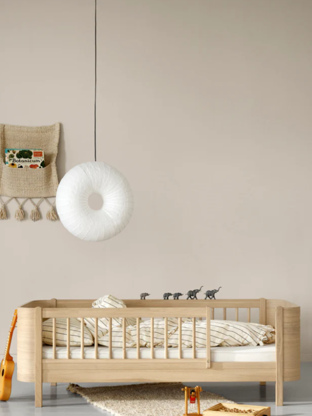 Wood Mini+ Babybett inkl. Umbauset Juniorbett - Eiche