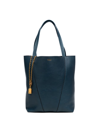 Spin Shopper mit Kettendetail in Blau