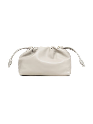 Mittelgroße Flamenco Tasche aus samtigem Nappa-Lammleder