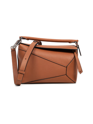 Puzzle Tasche aus klassischem Kalbsleder