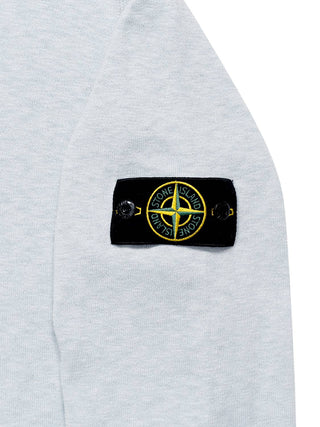 Rundhalspullover mit Logo-Patch