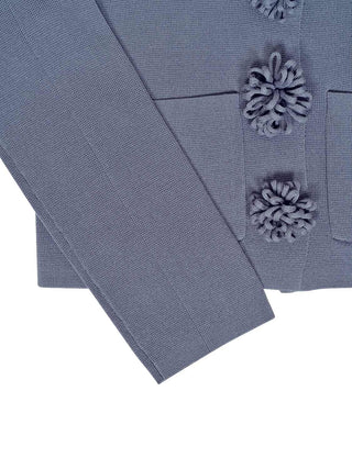 Cardigan mit Blumen