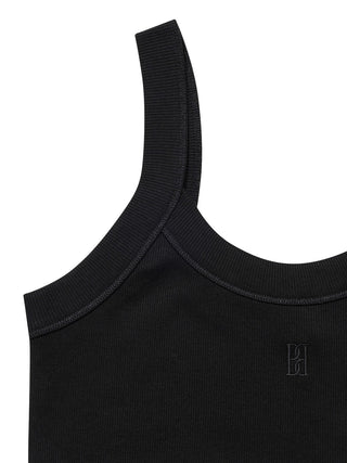 Tanktop Frillio in Schwarz