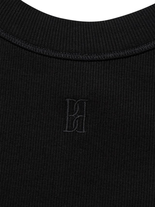 Tanktop Frillio in Schwarz