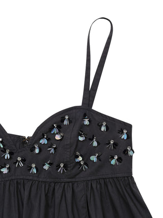 Maxikleid Harlan mit Paillettendetails