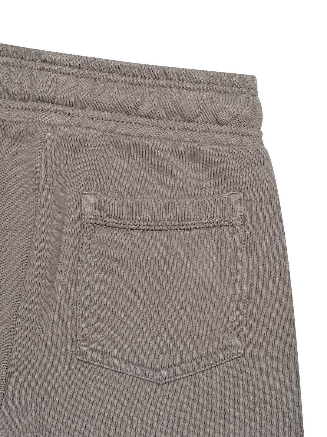 Sweat-Bermudashorts mit Logo - Aschgrau