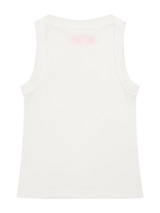 Pyjama Set - Top & Shorts - Weiß/Blau