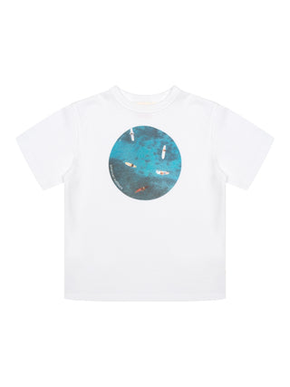 Silas T-Shirt Pacific - Weiß