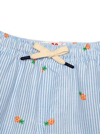 Badeshorts Ananas - Blau
