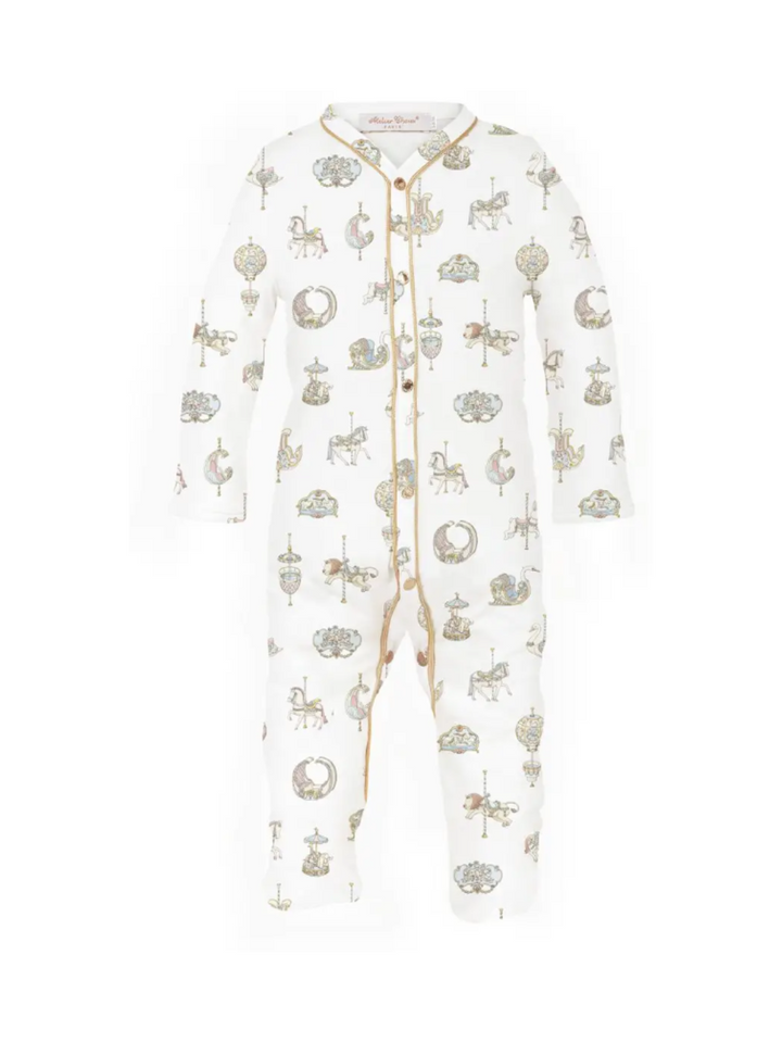 Classic Playsuit Babystrampler - Carousel