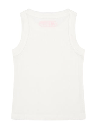 Pyjama Set - Top & Shorts - Weiß/Rot