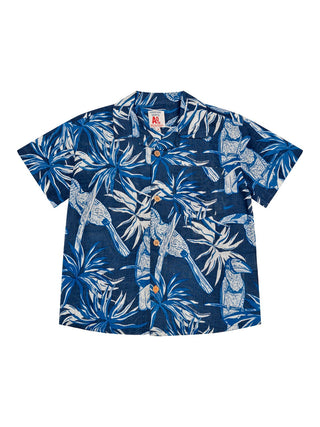 Hawaiian Kalahari Hemd - Navy