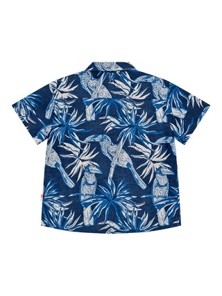 Hawaiian Kalahari Hemd - Navy