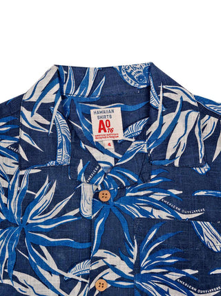 Hawaiian Kalahari Hemd - Navy