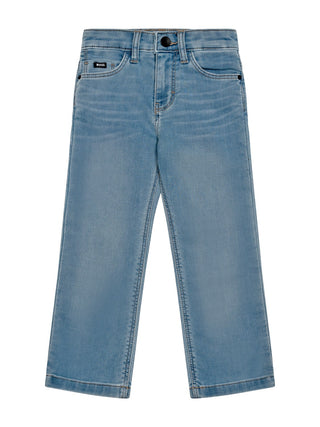 Jeans mit geradem Bein - Blau