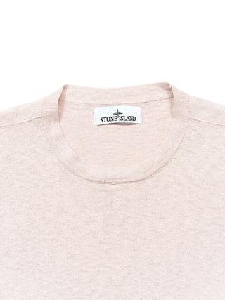 Rundhalspullover mit Logo-Patch