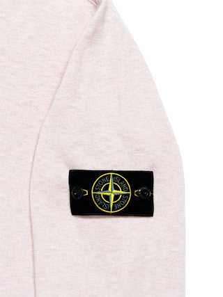 Rundhalspullover mit Logo-Patch