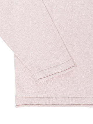 Rundhalspullover mit Logo-Patch
