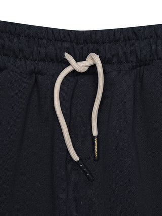 Sweatshorts mit Logo-Patch - Navy
