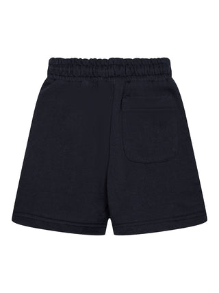 Sweatshorts mit Logo-Patch - Navy