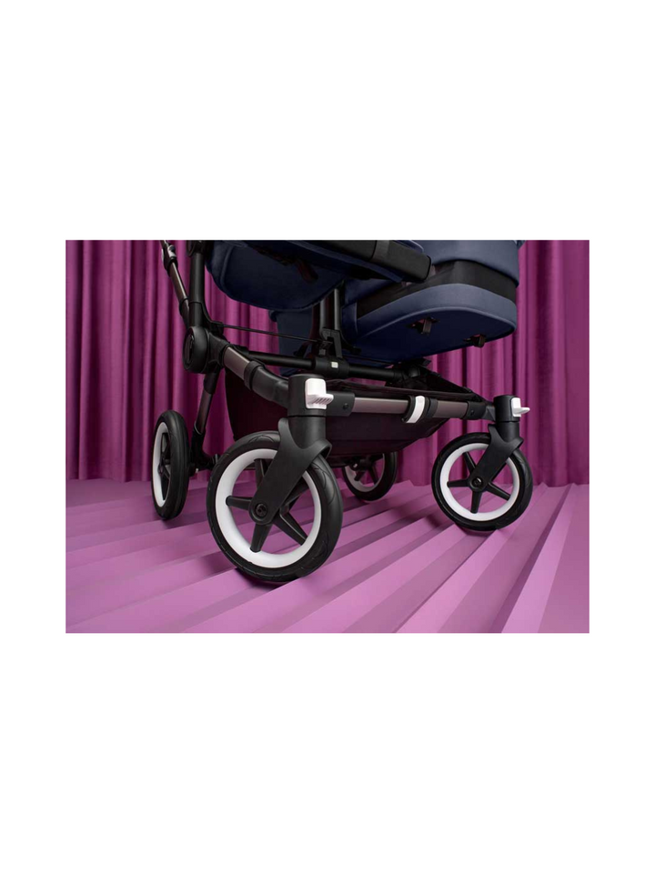 Komikinderwagen Donkey 5 Mono komplett Schwarz/ Schwarz