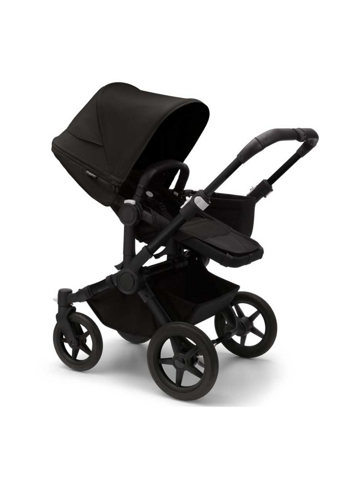 Komikinderwagen Donkey 5 Mono komplett Schwarz/ Schwarz