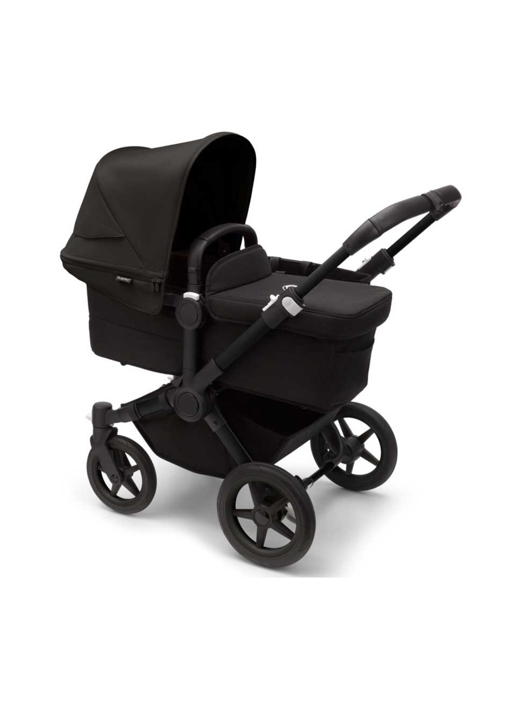 Komikinderwagen Donkey 5 Mono komplett Schwarz/ Schwarz