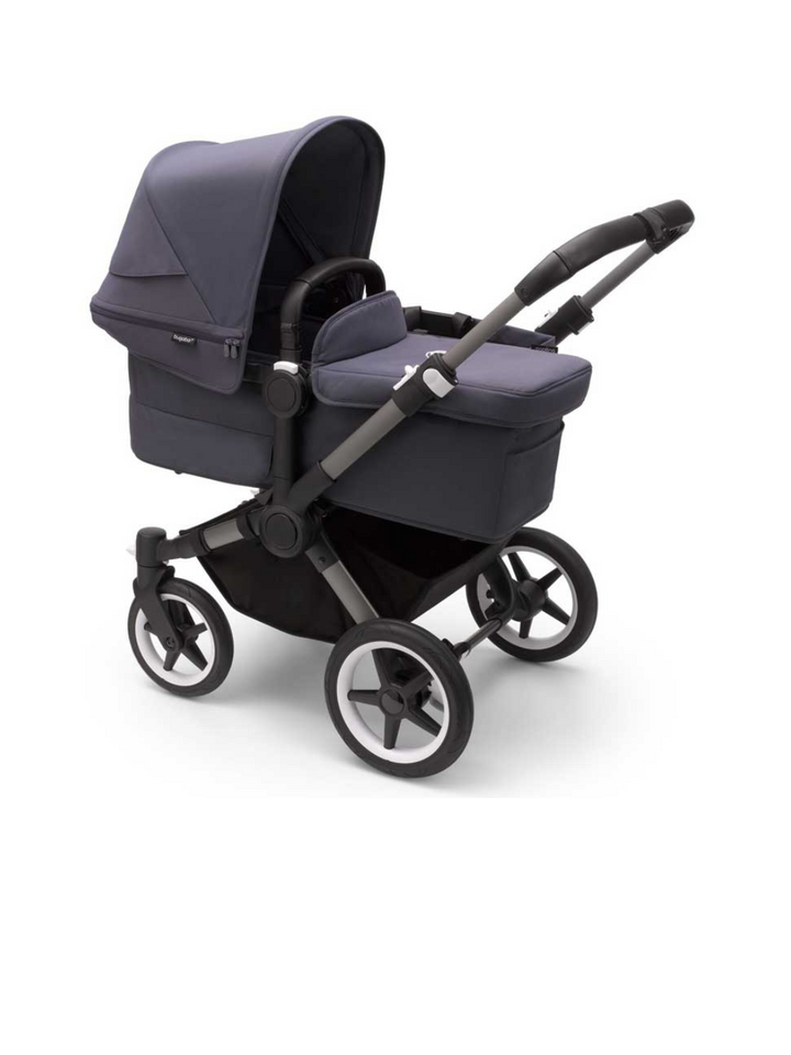 Komikinderwagen Donkey 5 Mono komplett Graphit-Stormy Blue