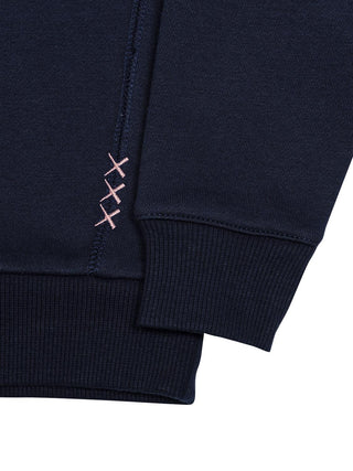 Relaxed-fit Sweatshirt mit Tennis Artwork - Navy