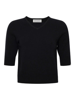 Mel Kaschmirpullover - Schwarz