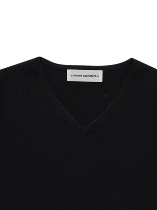 Mel Kaschmirpullover - Schwarz