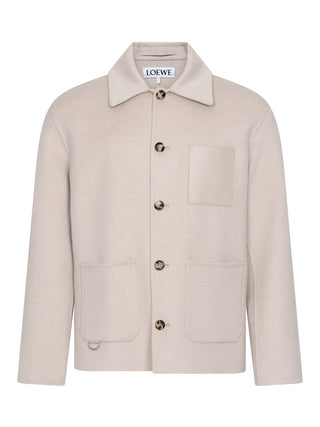 Workwear Jacke aus Wolle und Kaschmir