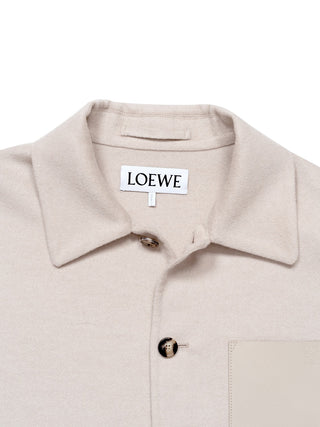 Workwear Jacke aus Wolle und Kaschmir