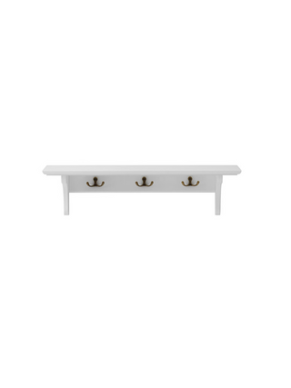 Seaside Wandregal mit Haken - 60 x 20 cm