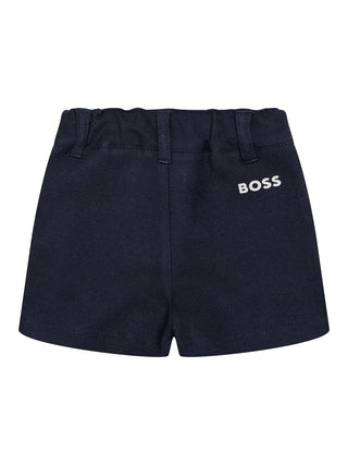 Set aus Poloshirt & Shorts - Hellblau