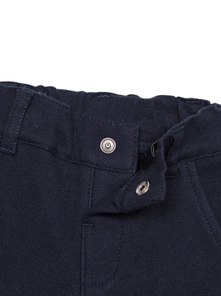 Set aus Poloshirt & Shorts - Hellblau