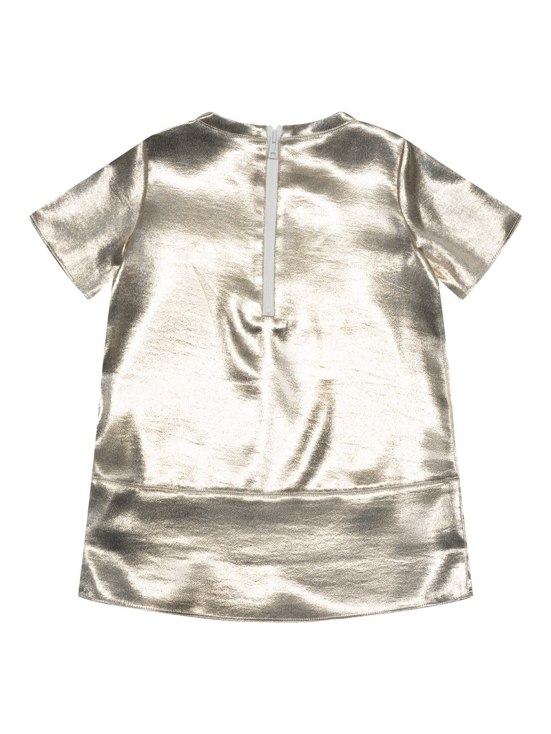 Kleid im Metallic-Look - Gold