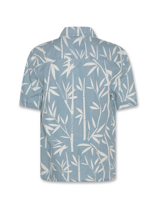 Hawaiihemd Bambus - Blau