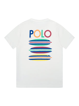 T-Shirt mit Motiv-Print - Weiß