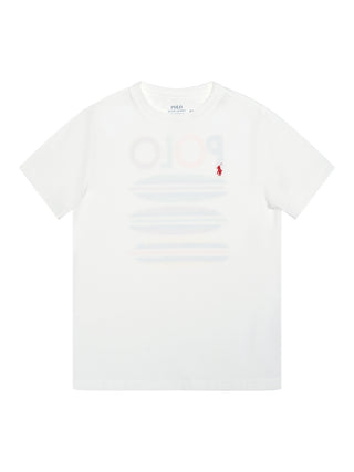 T-Shirt mit Motiv-Print - Weiß