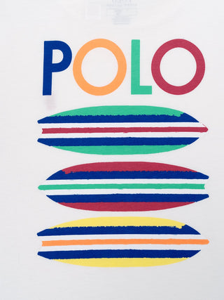 T-Shirt mit Motiv-Print - Weiß