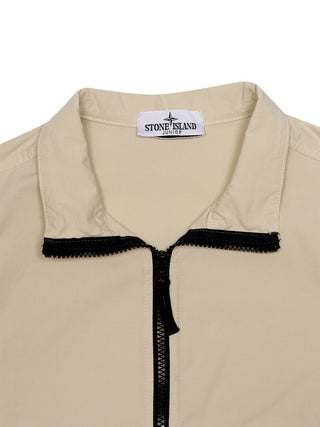 Bomberjacke mit Logo - Beige