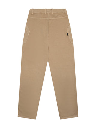 Hose mit aufgesetzten Taschen - Beige