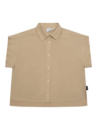 Set aus Hemd & Shorts - Beige