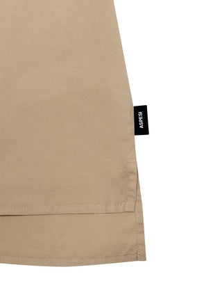 Set aus Hemd & Shorts - Beige