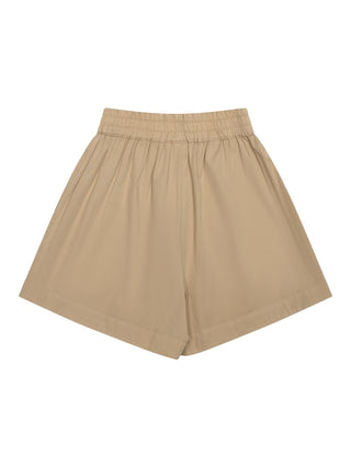 Set aus Hemd & Shorts - Beige
