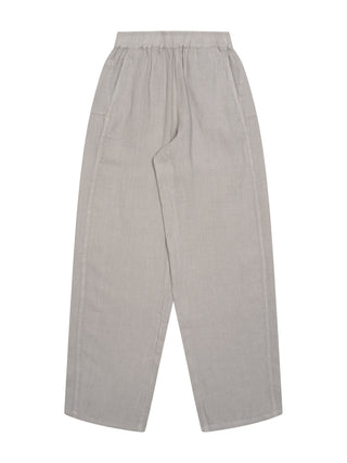 Leinenhose - Grau
